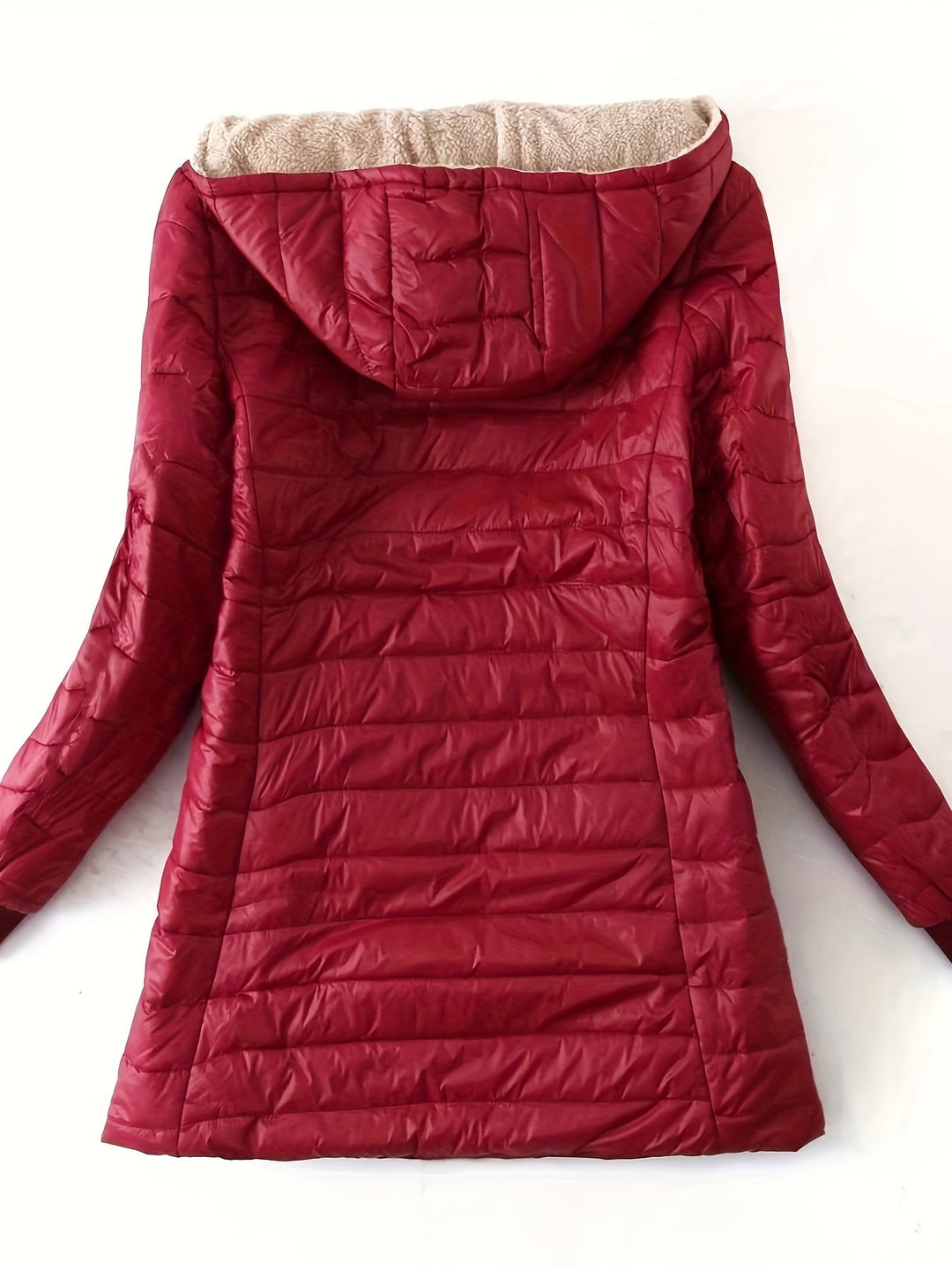 Fleece Lined Women's Jacket with Zip - Eliza-Black-XS-The Livary