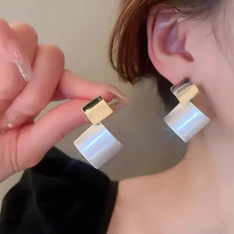 Stylish Clash Earrings - Aria-The Livary