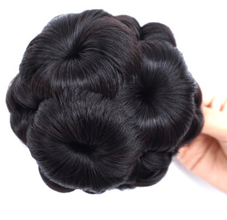 Flower-shaped Hair Clip with Hair Extension – Fiora-Maro-The Livary