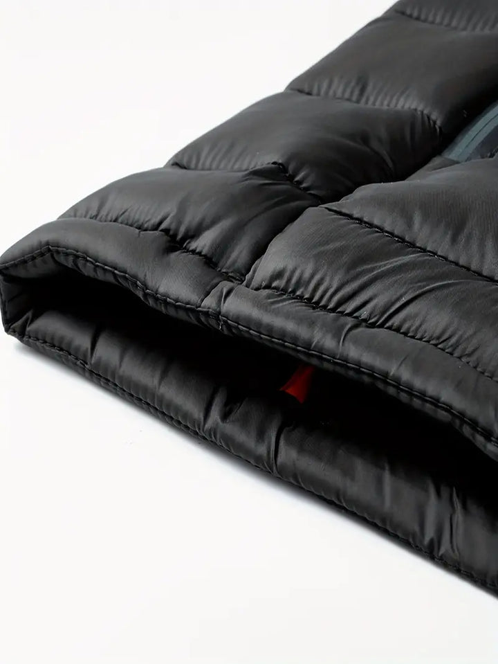 Ladies Winter Puffer Jacket with Hood - Arwen-Black-S-The Livary