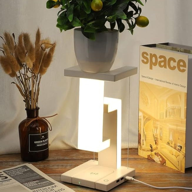 Wireless Charging Lamp - AetherGlow-The Livary