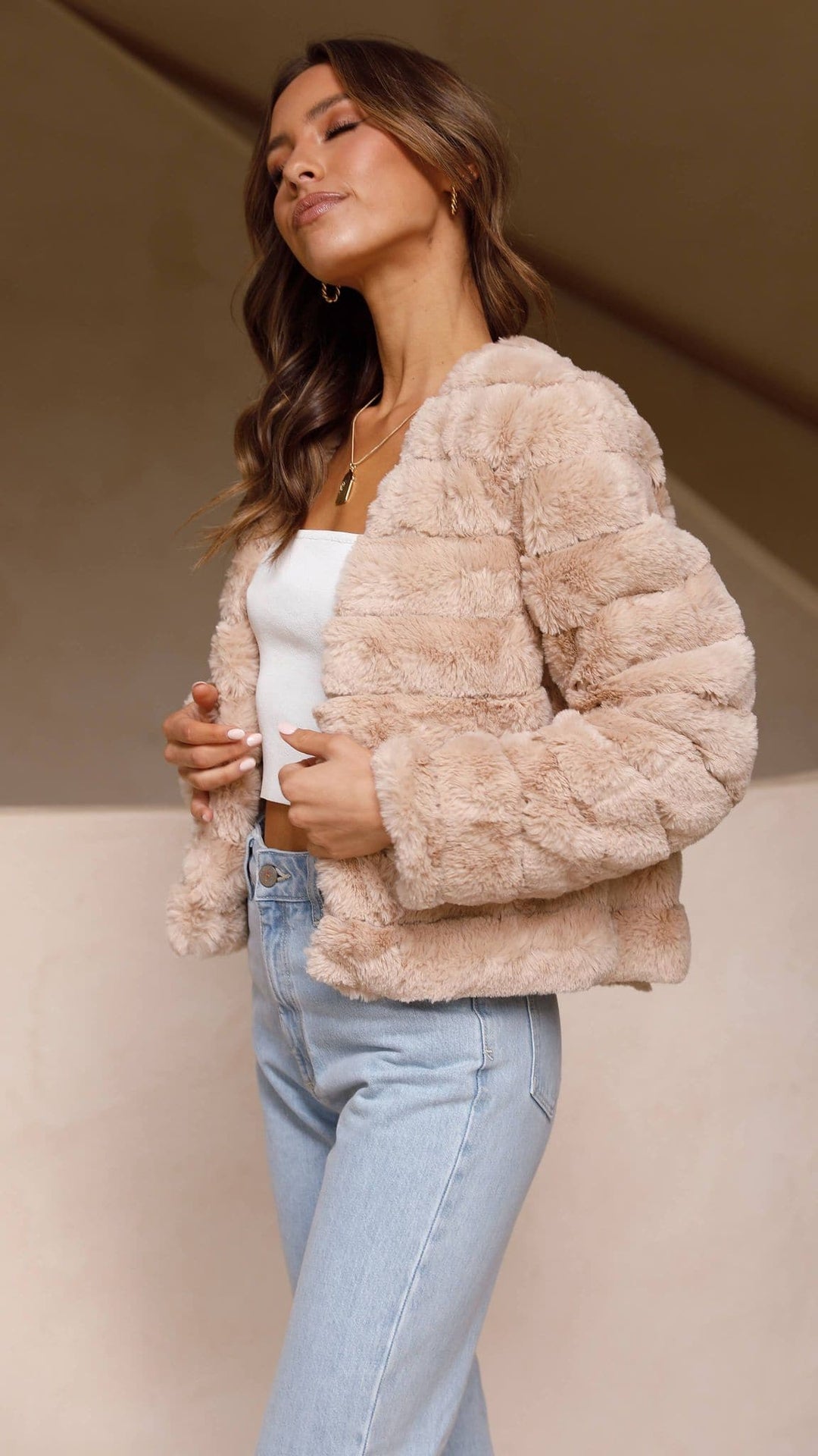 Luxury Ladies Crop Jacket - Veloura-White-XS-The Livary
