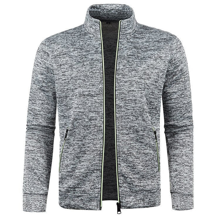 Men's outdoor fleece jacket – Björn-Black-S-The Livary