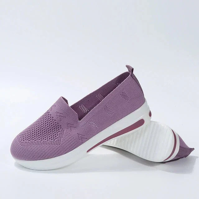 ComfortMax Plus Women's Sneakers | Breathable Orthopedic Design-Purple-2.5-The Livary