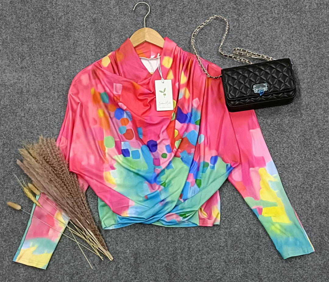 Stylish Sweater with Print for Winter - Aurelia-S-The Livary