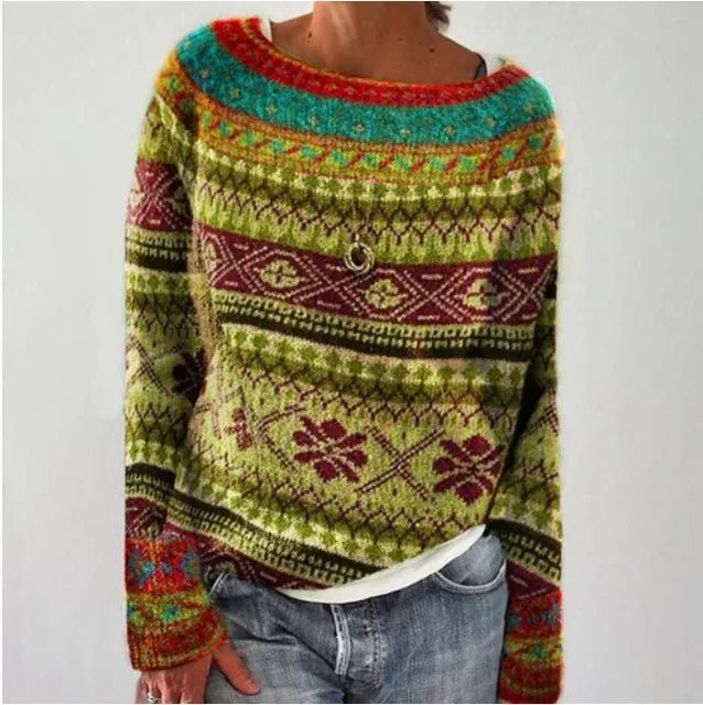 Warm Women's Sweater with Stylish Details - Nova-Diverse colours-S-The Livary