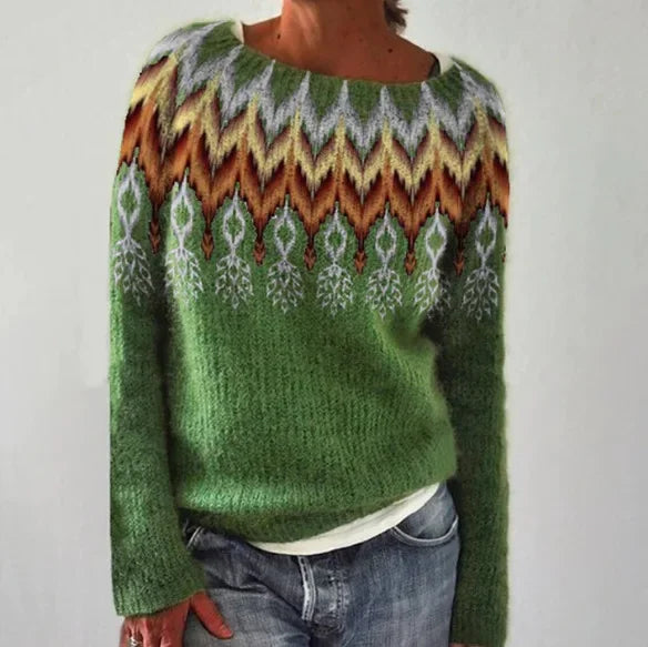 Warm Women's Sweater with Stylish Details - Nova-Spring-S-The Livary