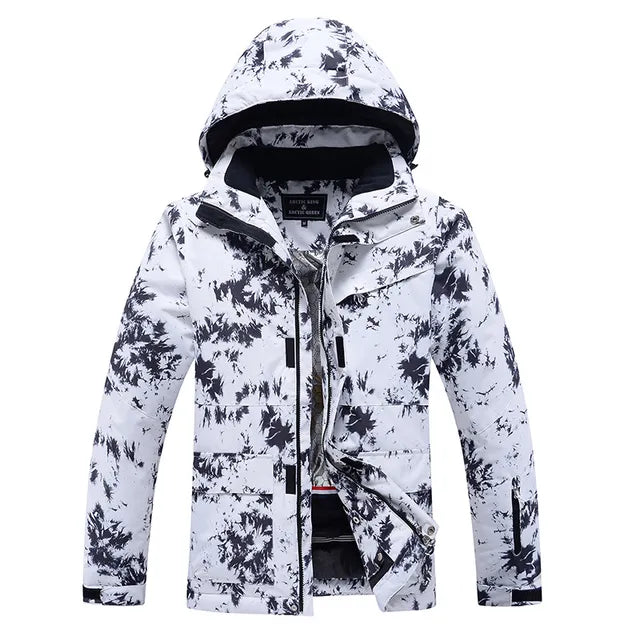 Stylish Ski Suit for Women - Aurora-Purple/Black-XS-The Livary