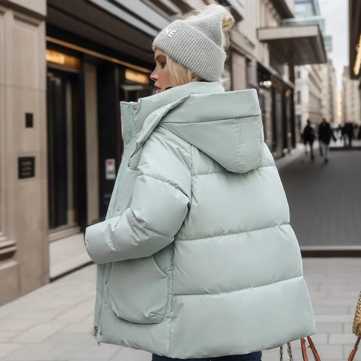 Stylish Women's Winter Coat - Mariette-White-S-The Livary
