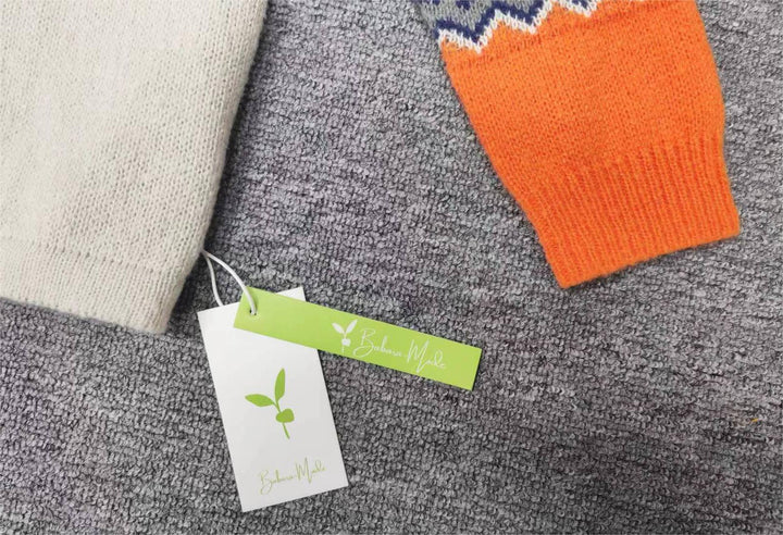 Scandinavian Trendy Sweater with Lively Pattern - NordicChic-S-The Livary