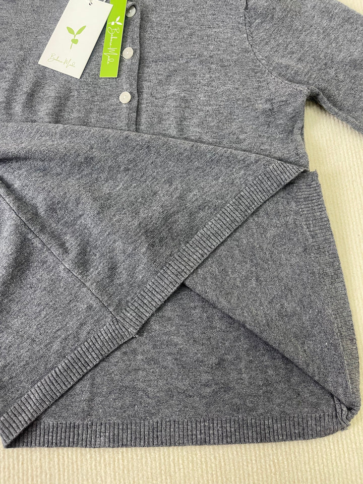 Simple Solid Long Sleeve Sweater - PurStyle-S (36/38)-The Livary