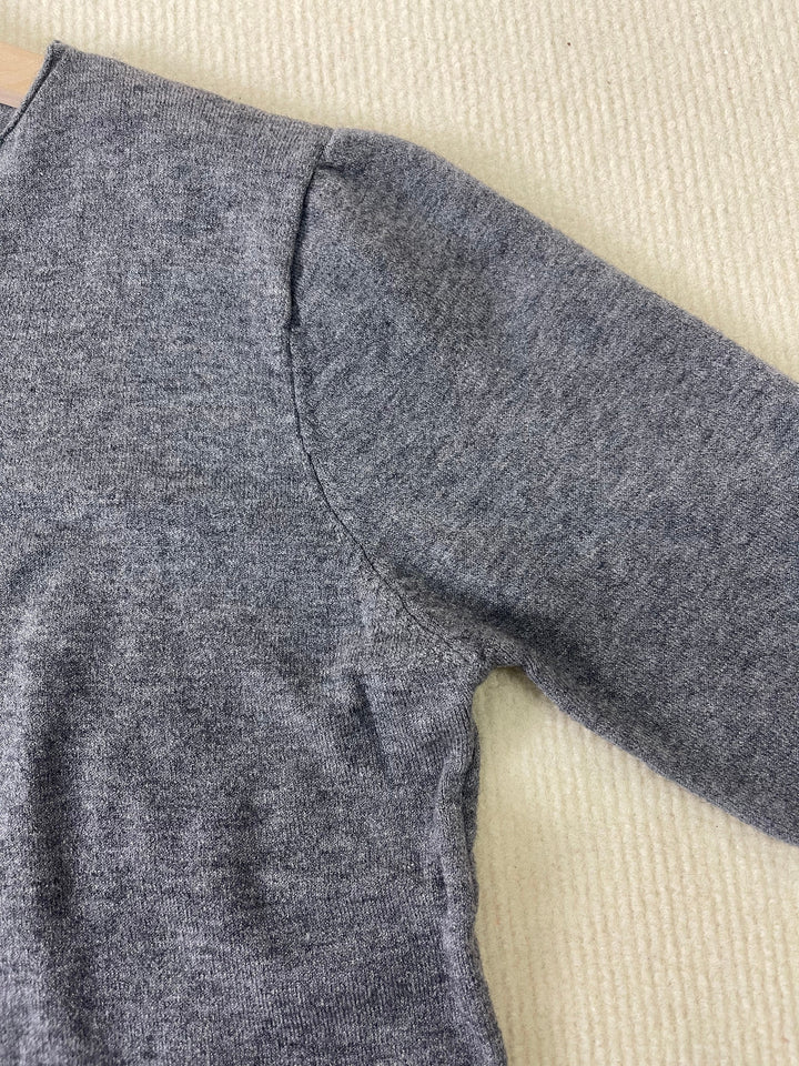 Simple Solid Long Sleeve Sweater - PurStyle-S (36/38)-The Livary