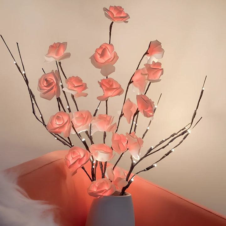 Illuminated Decorative Branches - LumaBranches-Pink Rose-The Livary