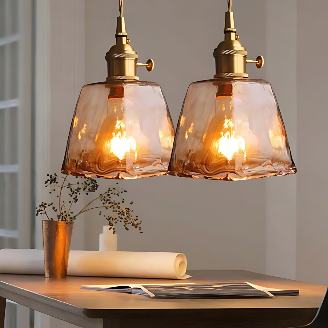 Retro LED Hanging Lamp - Jasper-A-The Livary