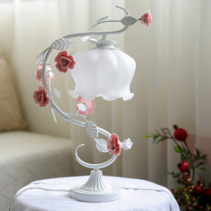 Charming Rose Lighting Lamp - Rosa-Pink-The Livary