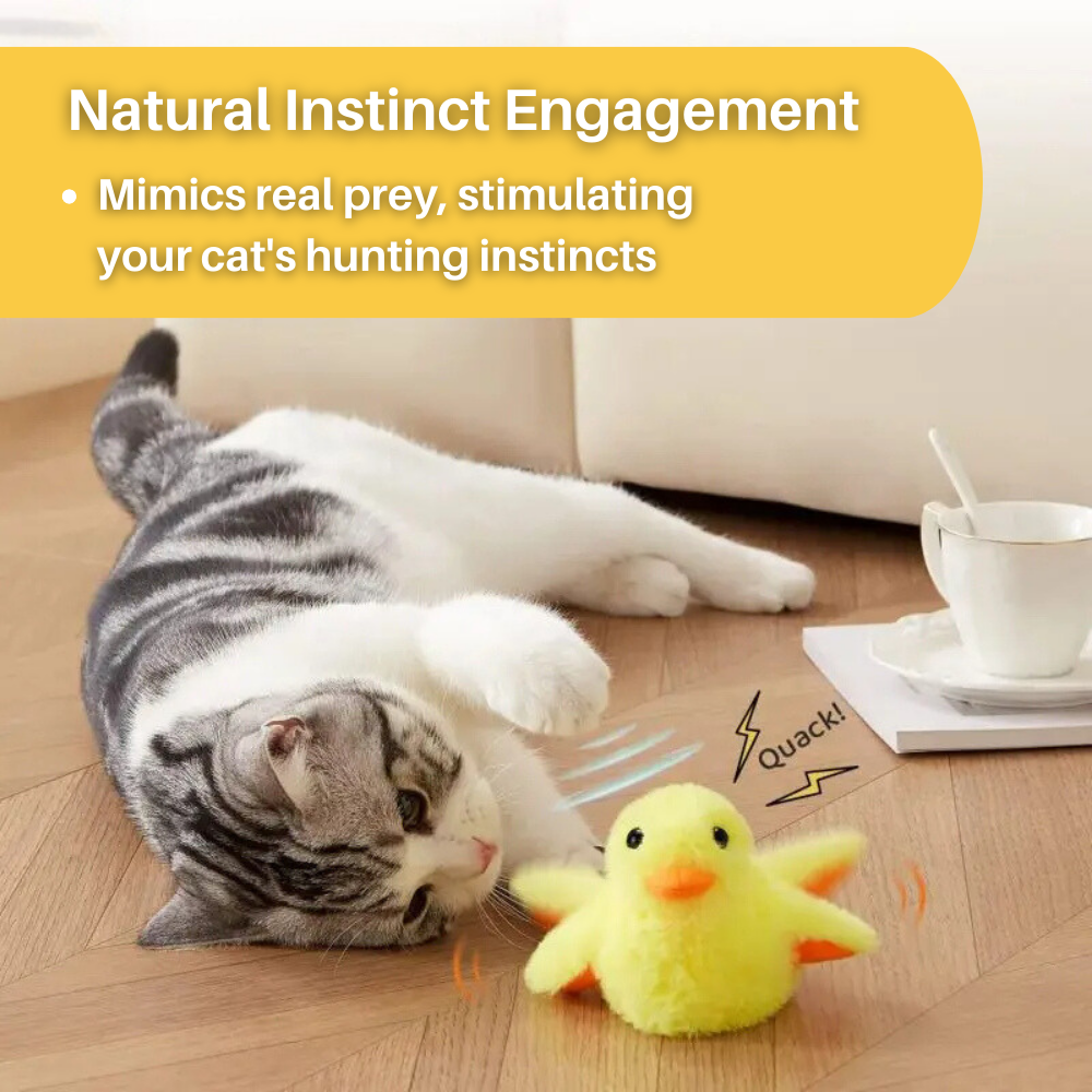 Flapping Duck Toy for Cats - DuckDash™ (1+1 FREE)-The Livary