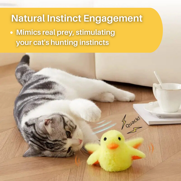 Flapping Duck Toy for Cats - DuckDash™ (1+1 FREE)-The Livary