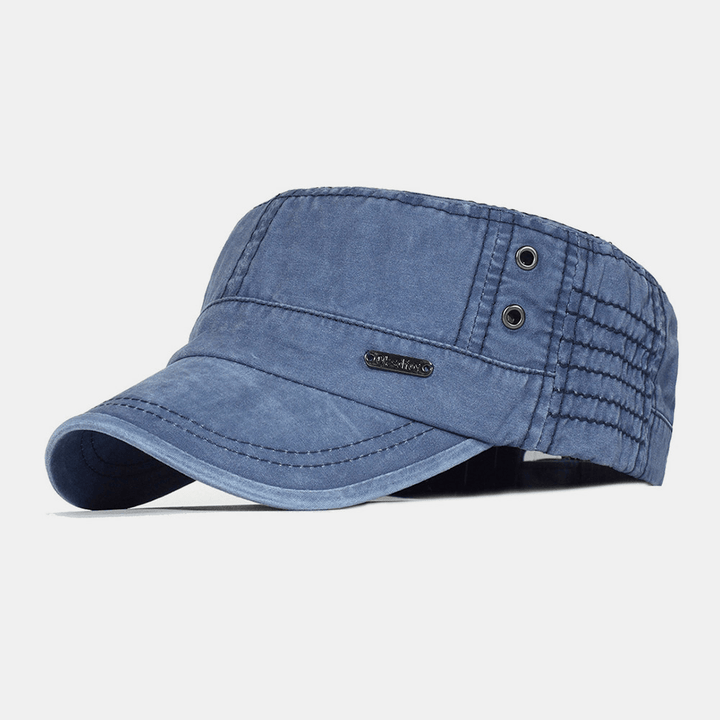 Adjustable Military Men's Cap – Mason-Blue-The Livary