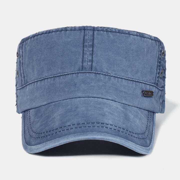 Adjustable Military Men's Cap – Mason-Blue-The Livary