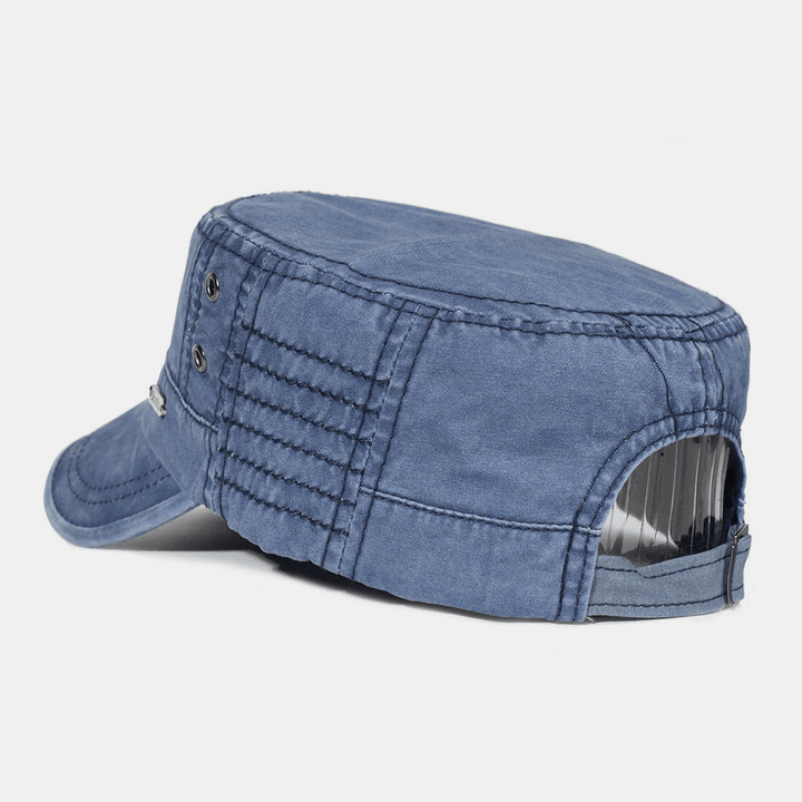 Adjustable Military Men's Cap – Mason-Blue-The Livary