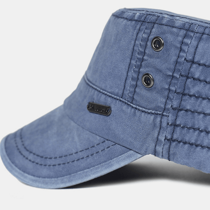 Adjustable Military Men's Cap – Mason-Blue-The Livary