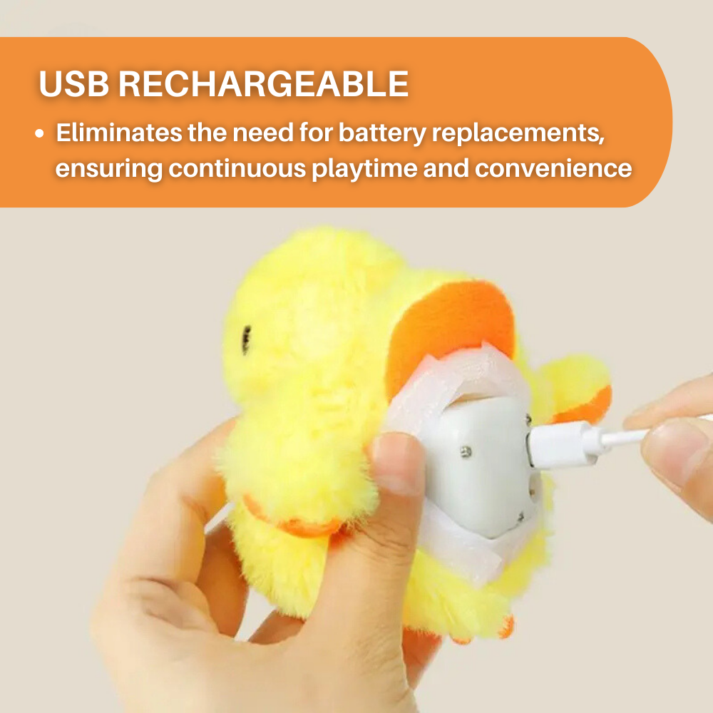 Flapping Duck Toy for Cats - DuckDash™ (1+1 FREE)-The Livary