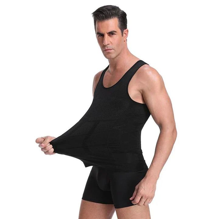 Men's Compression Undershirt – Massimo-Black-S-The Livary