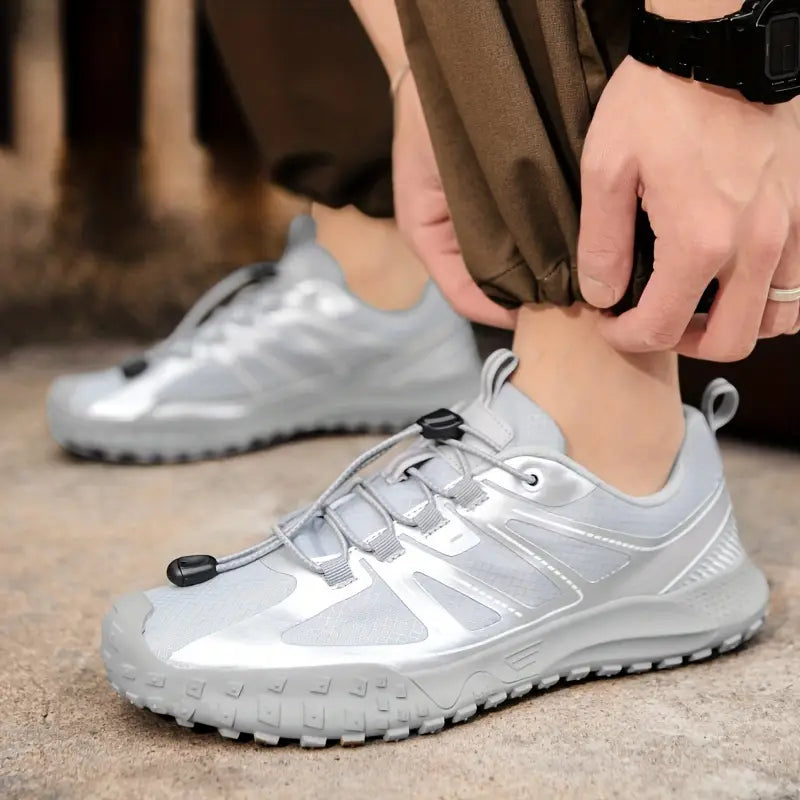 Stylish Women's Hiking Shoes - PeakChic-Black-5.5-The Livary