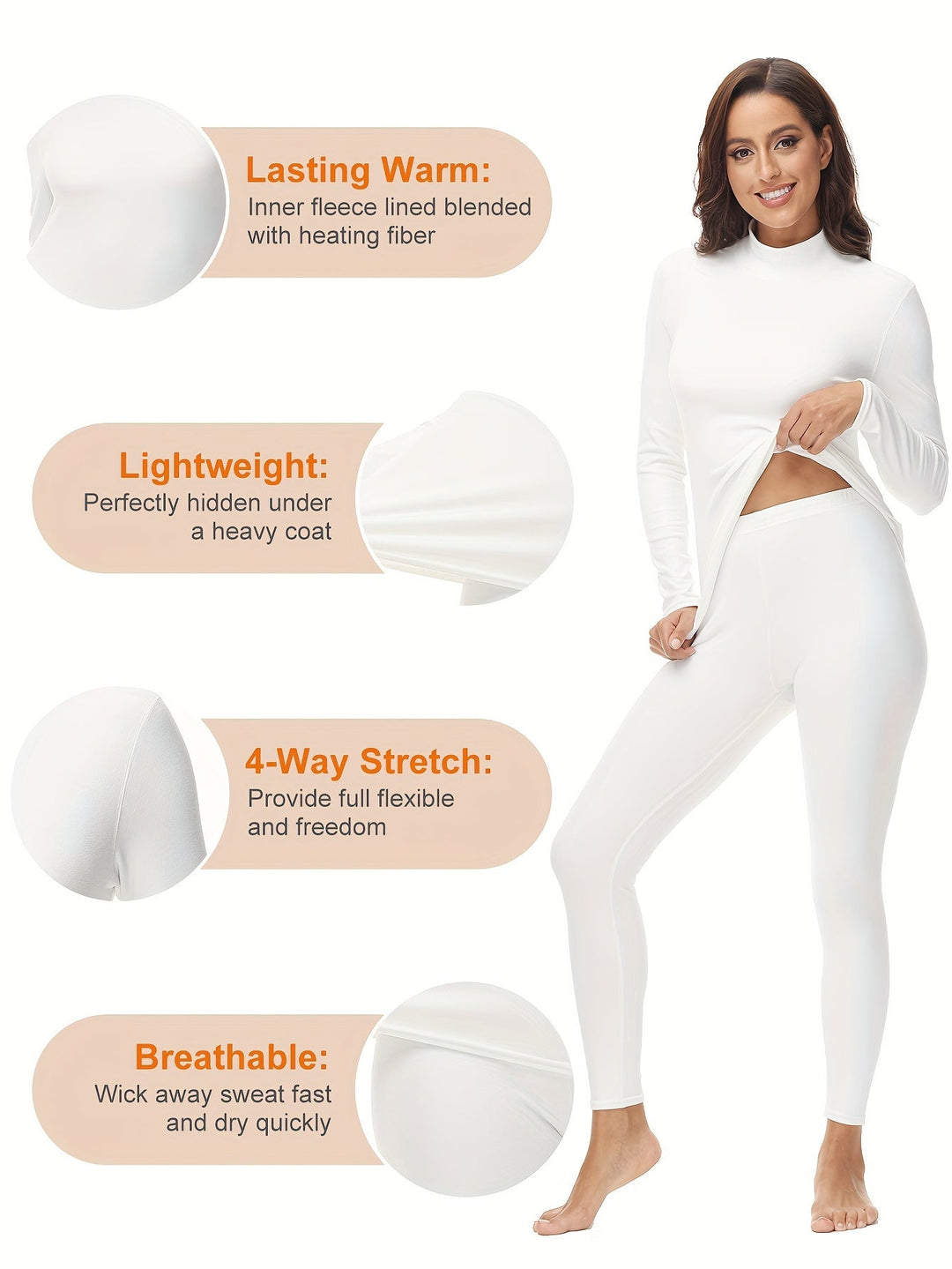 Two-piece Thermoset for the Cold Winter Months - Serena-Black-XS-The Livary