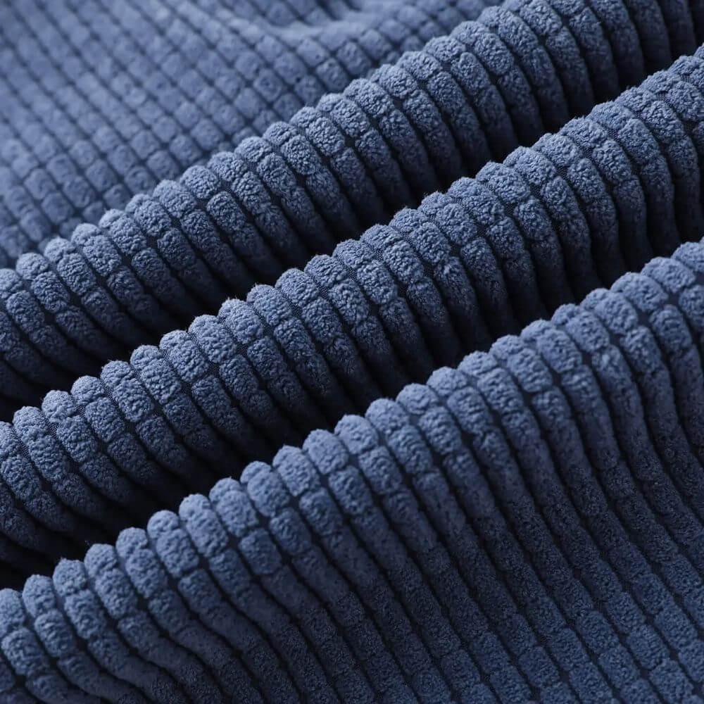 Unisex Ribbed Corduroy Trousers – Renji-Blue-S-The Livary