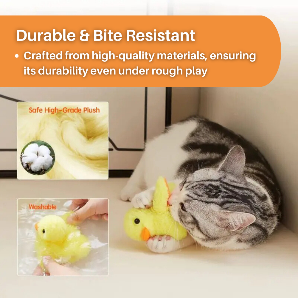 Flapping Duck Toy for Cats - DuckDash™ (1+1 FREE)-The Livary