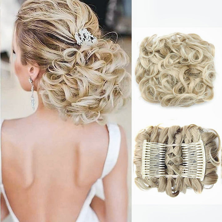 Curly Knot Hair Extension – FluffyFix-11#-The Livary