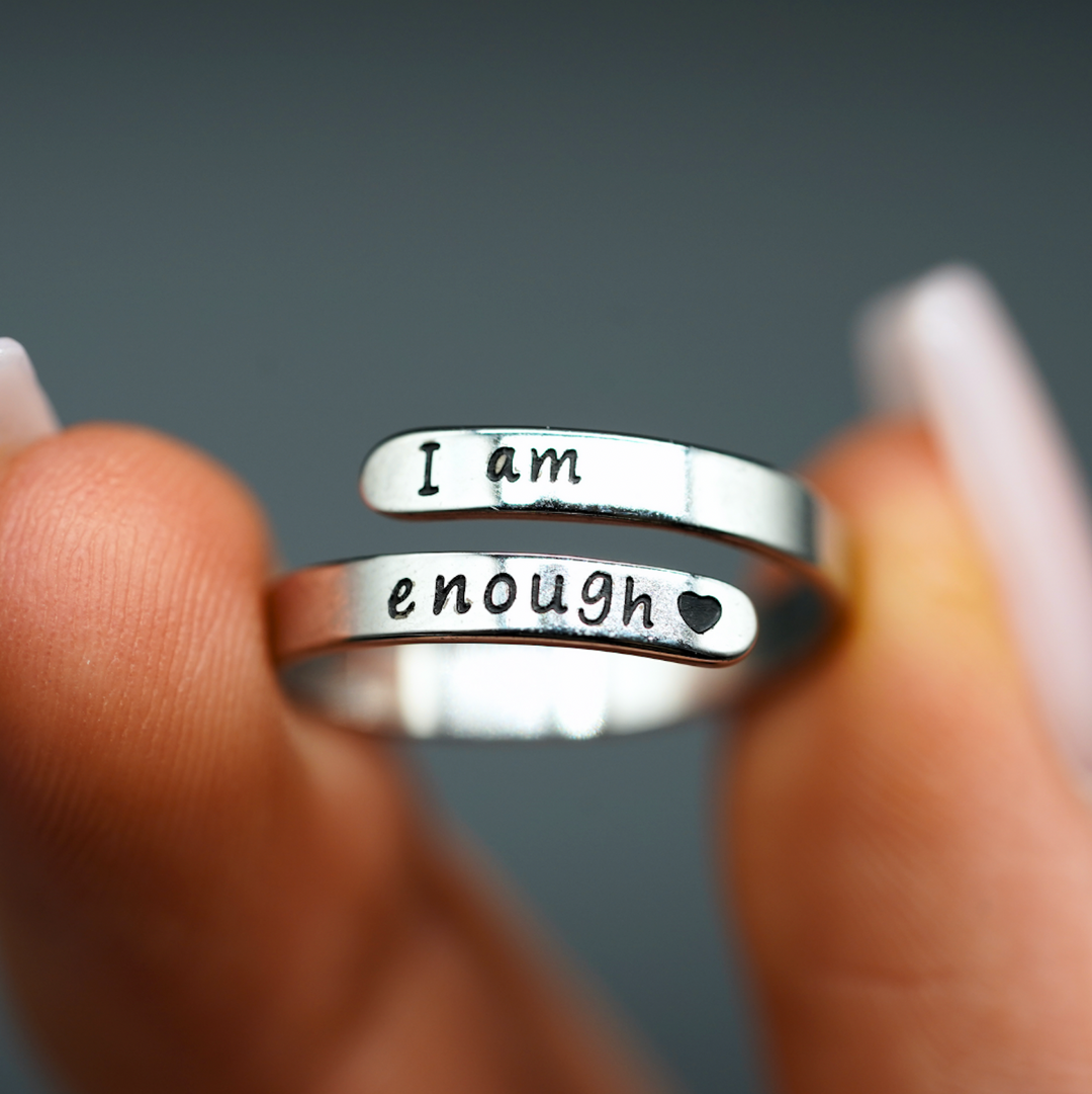 I Am Enough Ring - Sera-The Livary