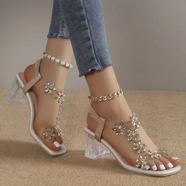 Trendy women's orthopedic pumps with breathable design – Melina-Champagne-3.5-The Livary