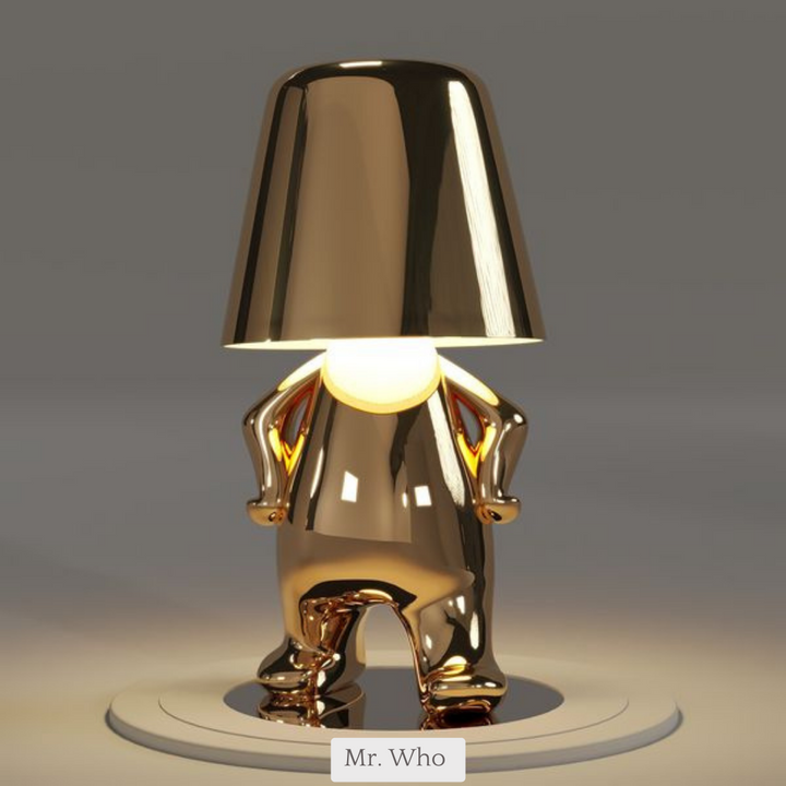 Lighting lamp for Thinkers - BrightMind-Gold-Mr. Wie-The Livary