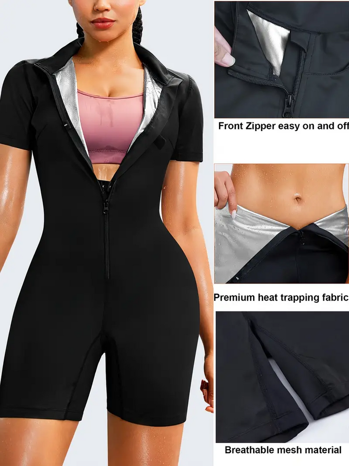 Full Body Shaper Sauna Suit – Celina-S-The Livary