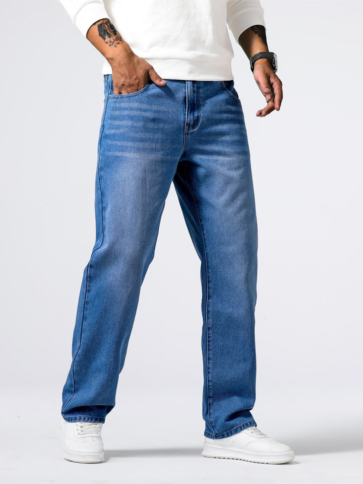 Relaxed Fit Regular Men's Jeans - Lucas