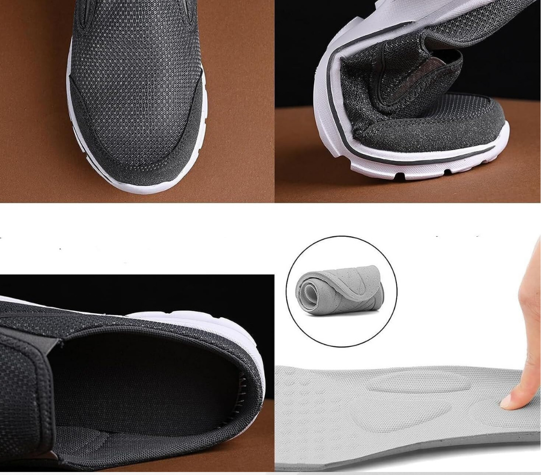 Orthopaedic barefoot comfort shoes for men – Marlon-Blue-6-The Livary