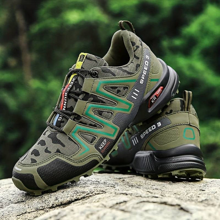 Waterproof Unisex Hiking Shoes - Milan-Green-5-The Livary