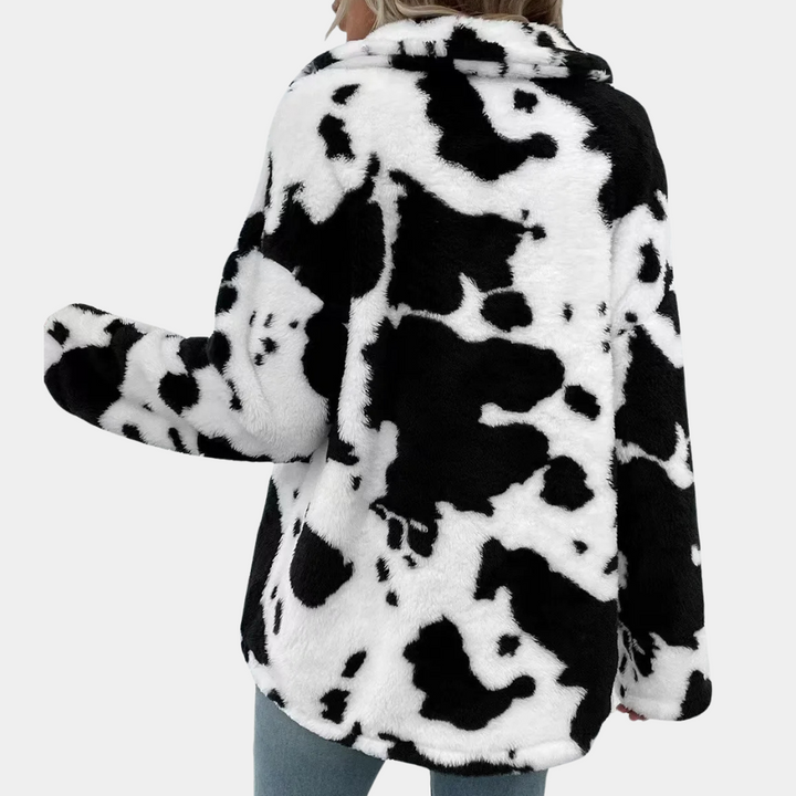 Warm Winter Coat for Women - Elowen-Black-XS-The Livary