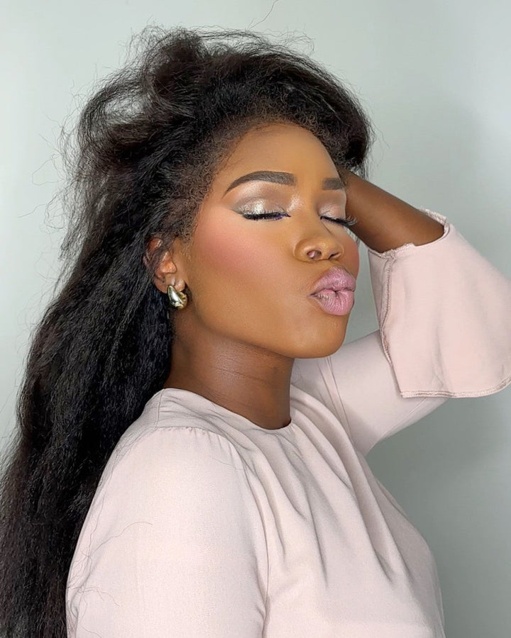 Black HD Lace Wig with Curly Edges – Imani-The Livary