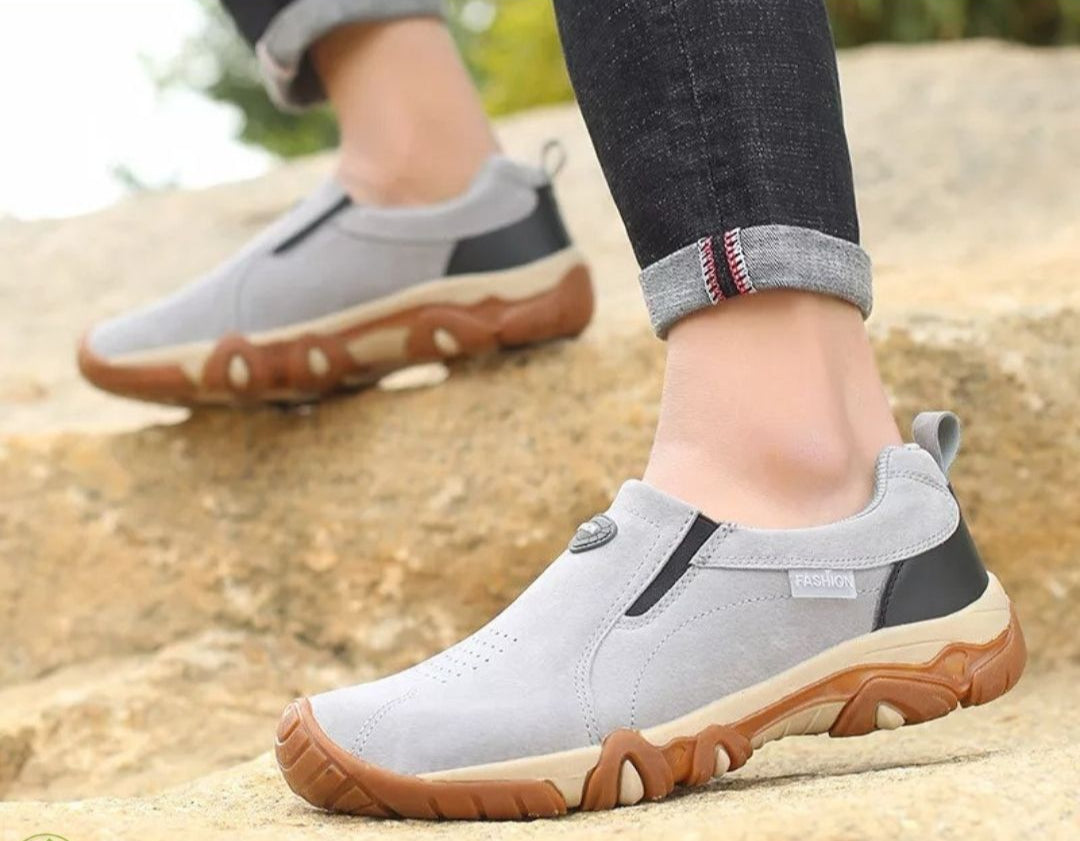 Orthopaedic barefoot comfort shoes – Noa-Beige-2.5-The Livary