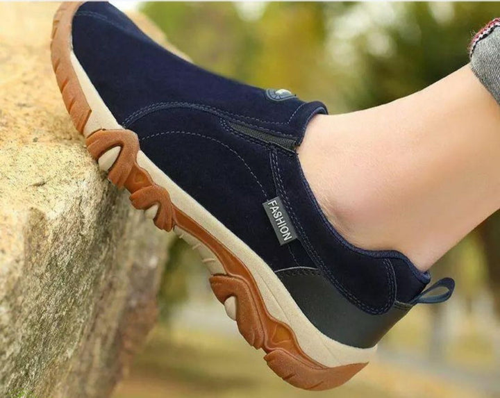 Orthopaedic barefoot comfort shoes – Noa-Blue-2.5-The Livary