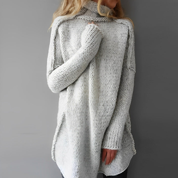 Long Knitted Sweater - Livia