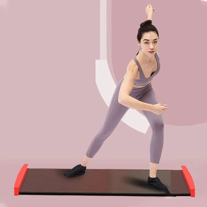 Slide Board for Balance and Strength Training - Nova-Black-The Livary