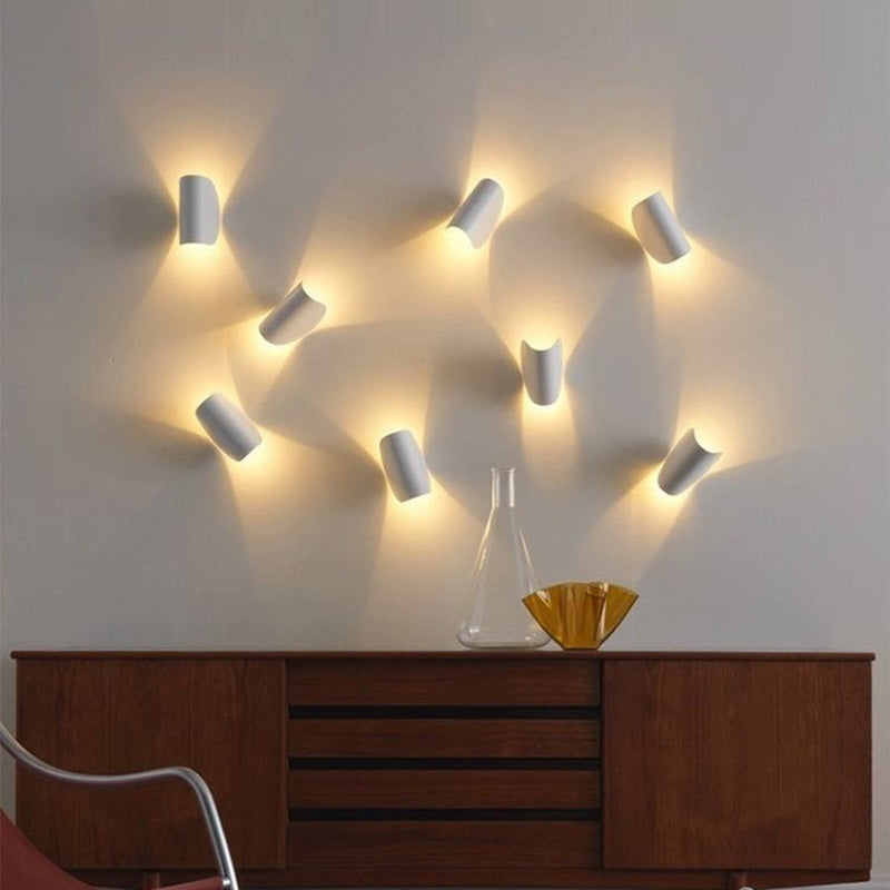 Modern Coloured Wall Lamp - ColorVibe-Red-The Livary
