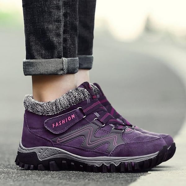 Unisex Winter Boots Aspen | Waterproof, Warm and Non-slip-Dark red-6-The Livary