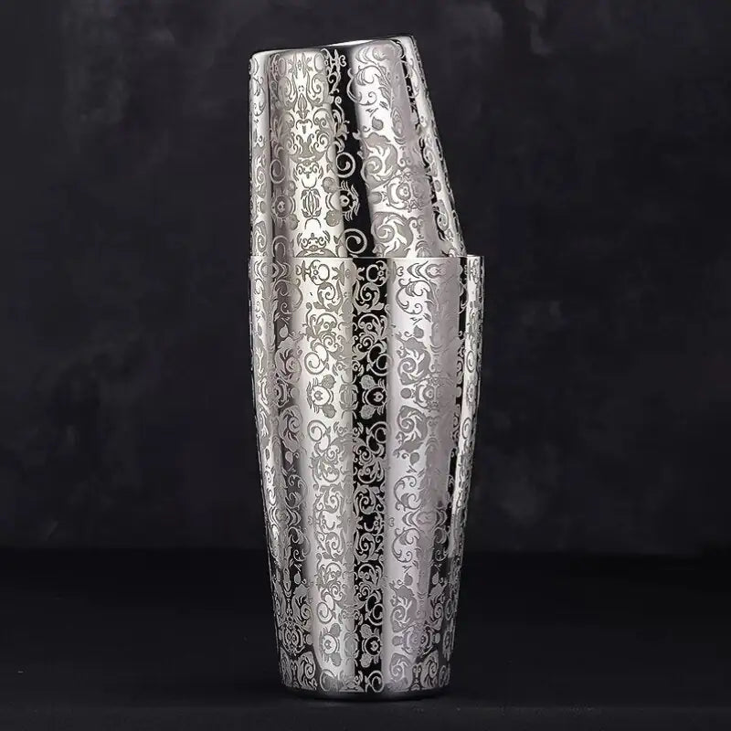 Engraved Cocktail Shaker – Mixaro-Victorians-The Livary