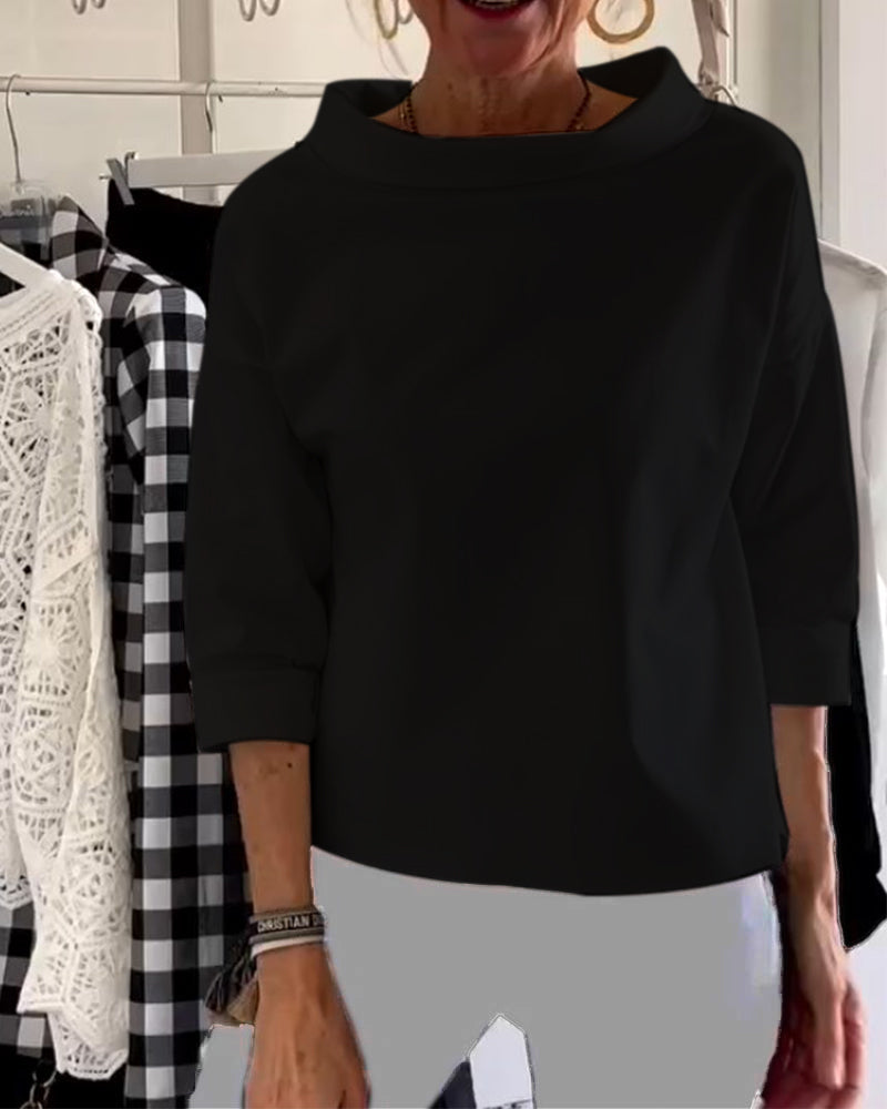 Stylish Ladies Top - Livia-Black-S-The Livary