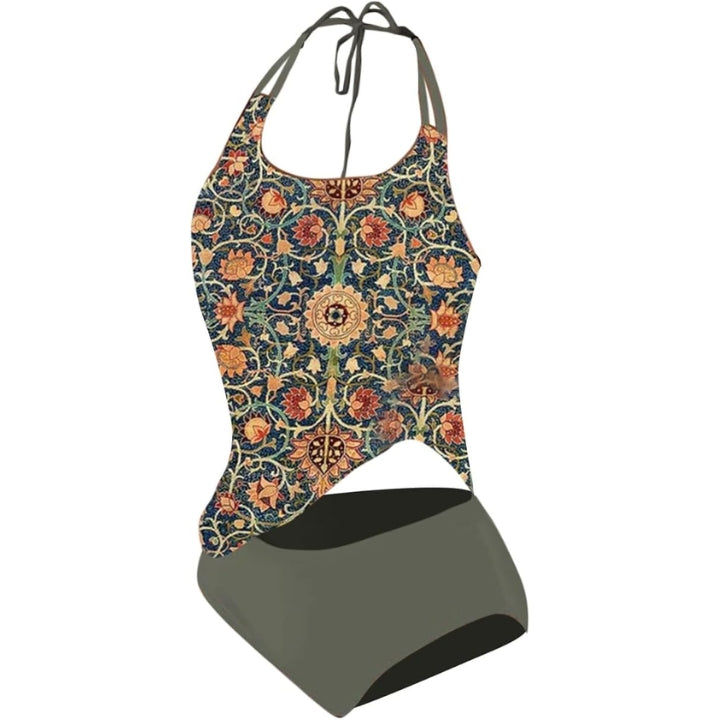 Ladies' swimsuit with premium craftsmanship – Celestina-Blue-S-The Livary